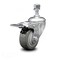 Service Caster 3 Inch Gray Polyurethane Wheel Swivel 12mm Stem Caster with Total Lock Brake SCC-TSTTL20S314-PPUB-M1215 - alternate 3